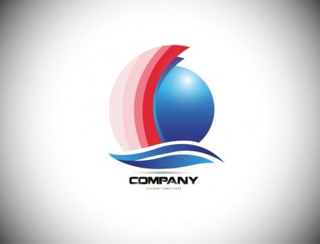 Illustration of a generic corporate logo design