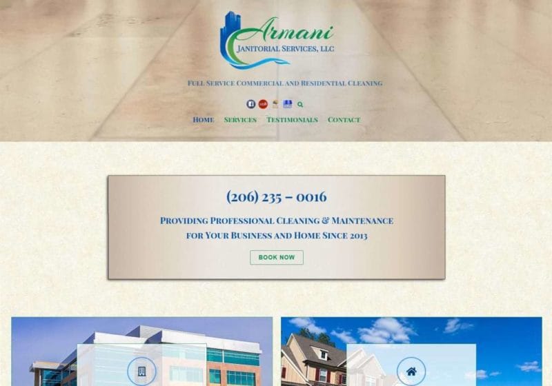 Janitorial Services Website Janitorial Services Website Image