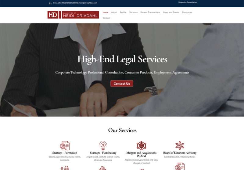 Corporate Attorney's Website Corporate Attorney's Website
